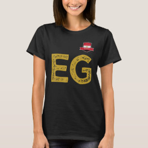 Egypt Human-Flag Group Letter E and G Egypt T-Shirt