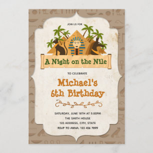 Egypt Invitation