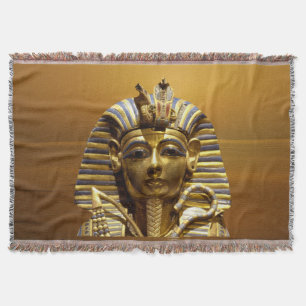 Egypt King Tut Throw Blanket