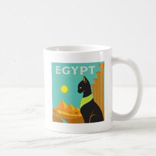 Egypt   Land of  Feline Royalty Coffee Mug