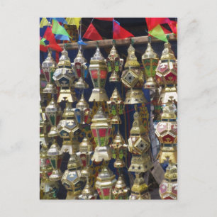 Egypt Lanterns Postcard