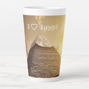 Egypt latte mug