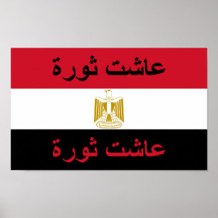 Egypt "Long Live the Revolution" Poster