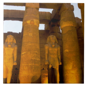 Egypt, Luxor. Karnack Temple. Tile