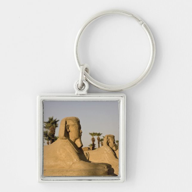 Egypt, Luxor. The Avenue of Sphinxes leads to Key Ring (Front)