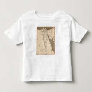 Egypt Map by Arrowsmith Toddler T-Shirt