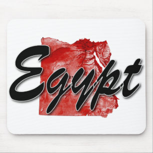 Egypt map mouse mat