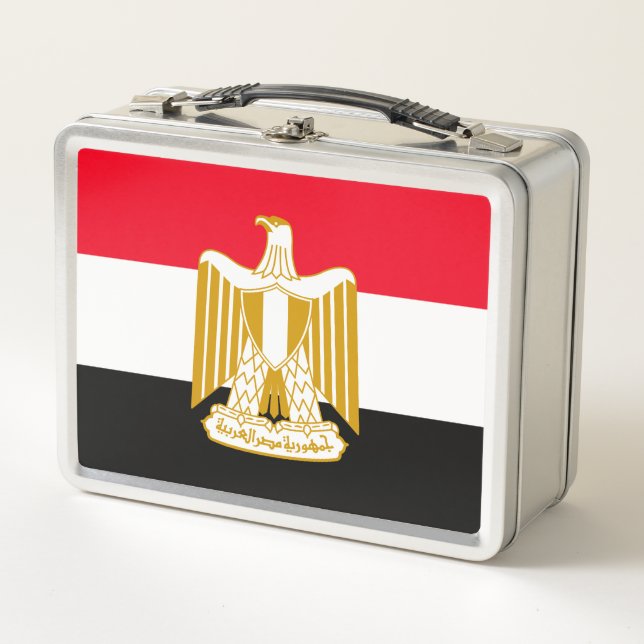Egypt Metal Lunch Box (Front)