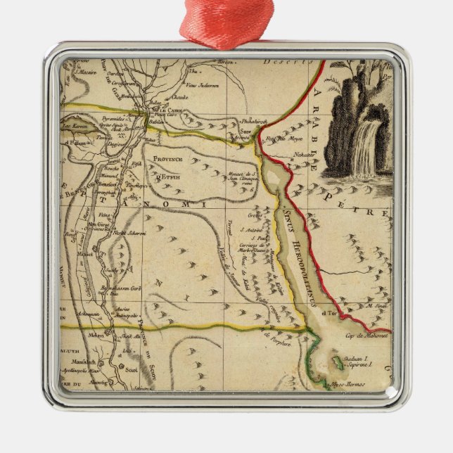 Egypt Metal Tree Decoration (Front)