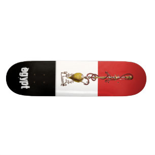 Egypt national flag hookah skateboard
