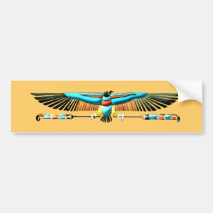 Egypt Nechbet protection symbol egypprotection Bumper Sticker