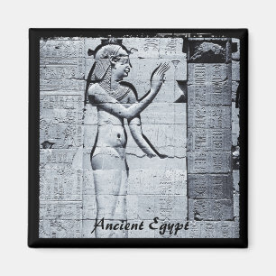 Egypt, Philae Temple, Hieroglyphs  (Fridge Magnet) Magnet