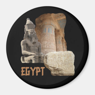 EGYPT photo collage magnet