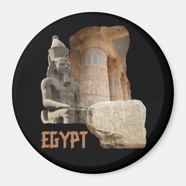 EGYPT photo collage magnet (Front)