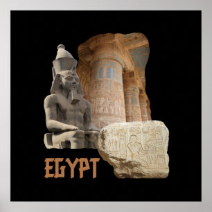 EGYPT photo collage poster