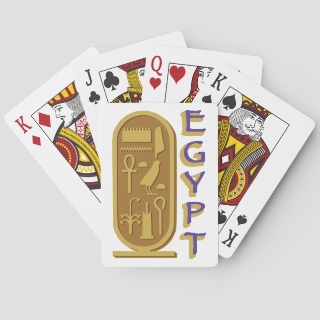 Egypt Playing Cards (Back)