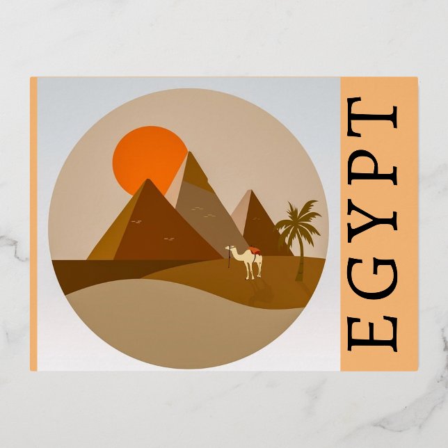 Egypt postcard (Front)