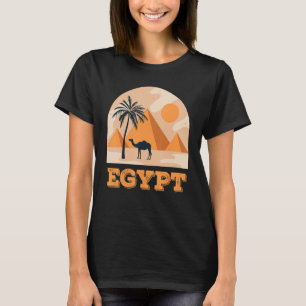 Egypt Pyramids Camel Desert Animal Camel T-Shirt