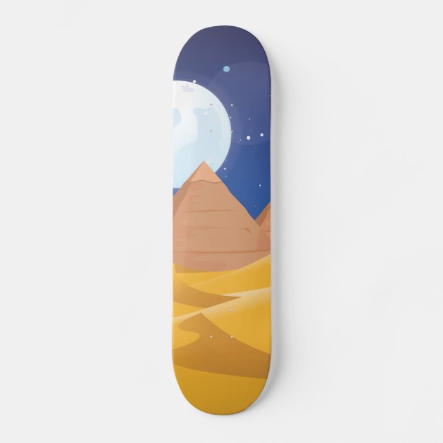 Egypt Pyramids Skateboard (Front)