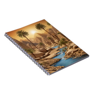 Egypt Pyramids Spiral Book