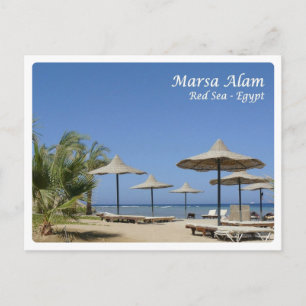 Egypt - Red Sea - Marsa Alam - Postcard
