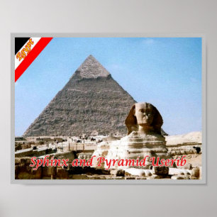 Egypt - Red Sea - The Great Sphinx - Poster