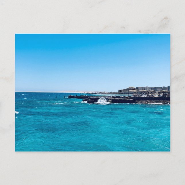 Egypt, Red sea view, Hurghada  Postcard (Front)