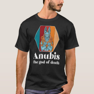 Egypt Retro Anubis Egyptology God of Dead Pharaoh  T-Shirt