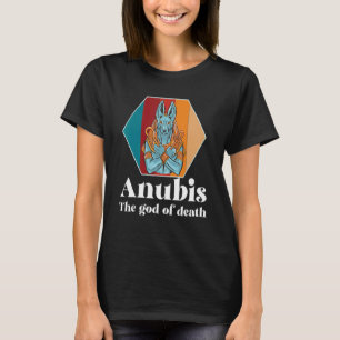 Egypt Retro Anubis Egyptology God of Dead Pharaoh  T-Shirt