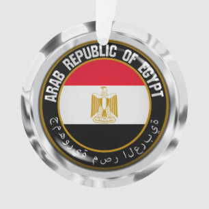 Egypt  Round Emblem Ornament