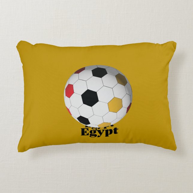 Egypt Soccer  Decorative Cushion (Front)