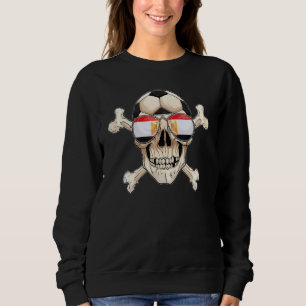 Egypt Soccer Pirates Head Egyptian Sweatshirt