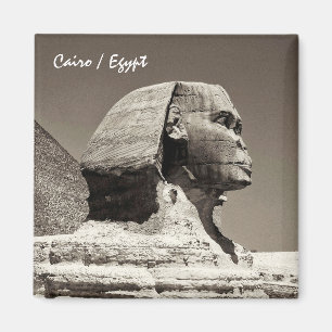 Egypt & Sphinx, Pyramids, Ancient Cairo Magnet