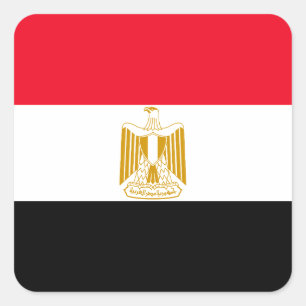 Egypt Square Sticker