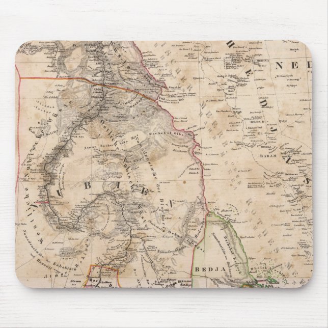 Egypt, Sudan, Africa Mouse Mat (Front)