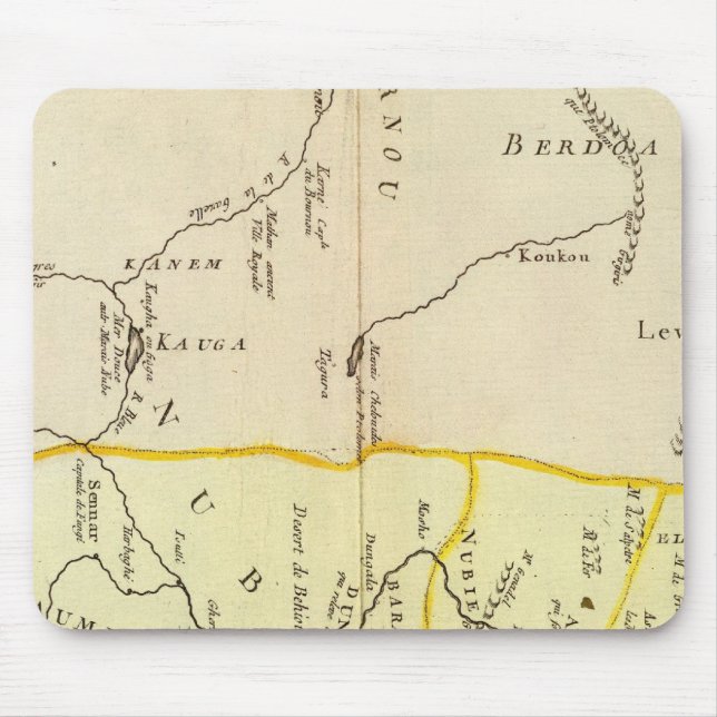 Egypt, Sudan Mouse Mat (Front)