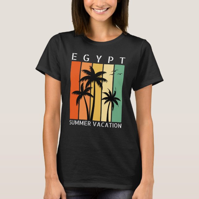 Egypt Summer Vacation T-Shirt (Front)