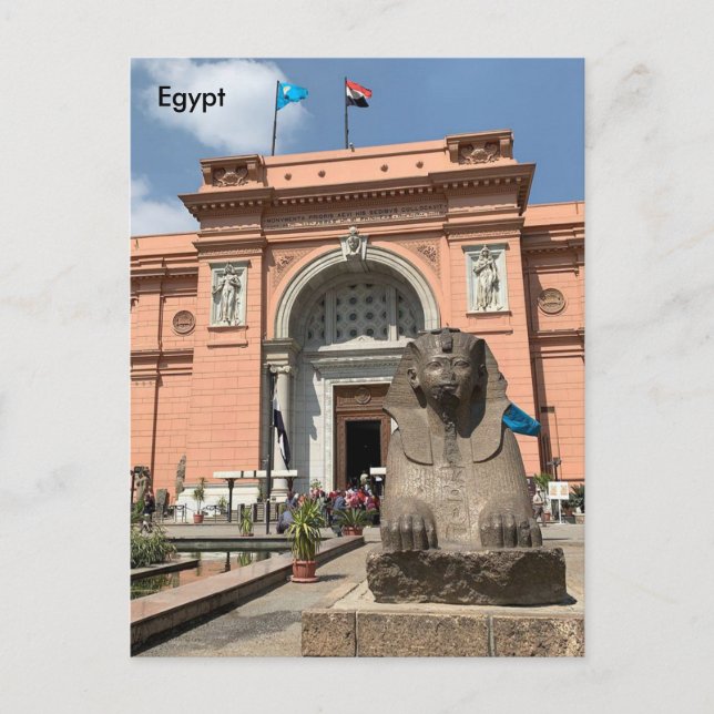Egypt, The Egyptian antiquities Museum, Cairo Postcard (Front)