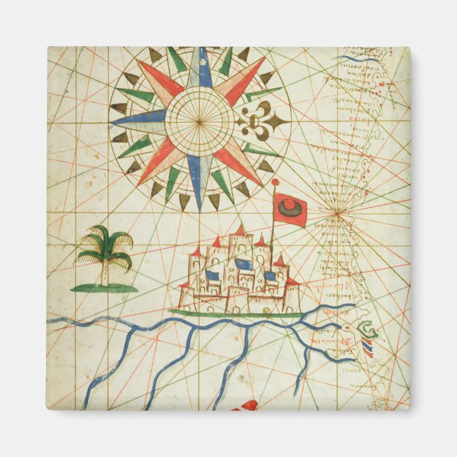 Egypt, the River Nile and Cairo Magnet (Front)