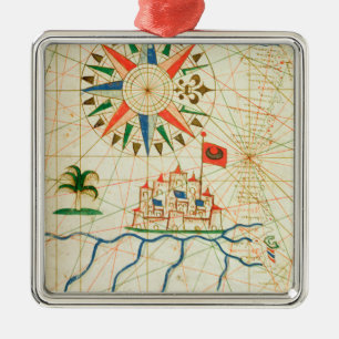 Egypt, the River Nile and Cairo Metal Tree Decoration