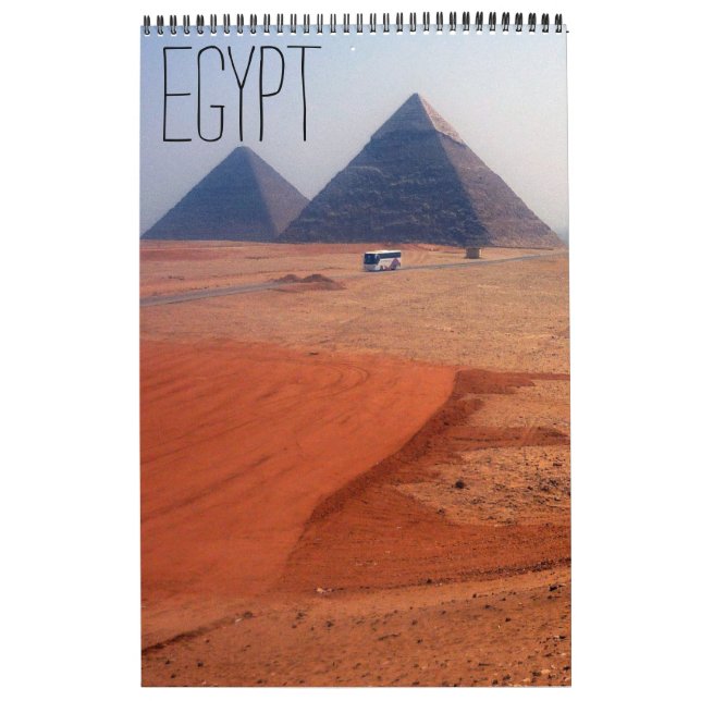 egypt travel calendar (Cover)