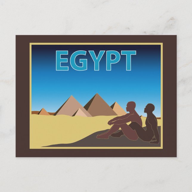 Egypt Travel Gay Postcard (Front)
