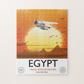 Egypt "Travel into Adventure" Jigsaw Puzzle