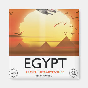 Egypt "Travel into Adventure" Magnet