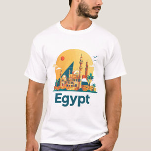 Egypt Travel Keepsake For Curious Global Explorers T-Shirt