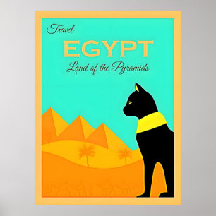 Egypt Travel Poster
