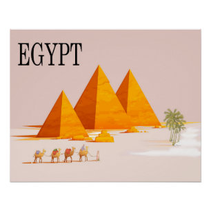 Egypt Travel Poster