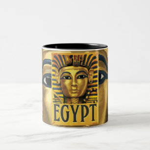 Egypt -Tutankhamun Two-Tone Coffee Mug
