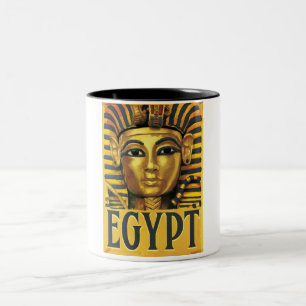 Egypt -Tutankhamun Two-Tone Coffee Mug