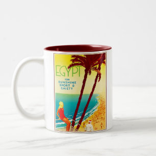 EGYPT Two-Tone COFFEE MUG